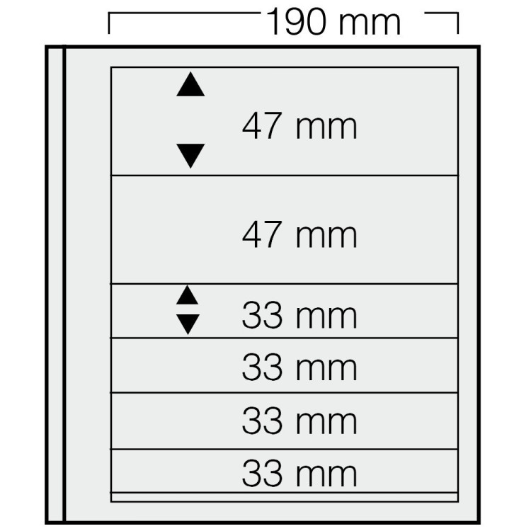 Folha DUAL Blanko Nr. 662 e 665