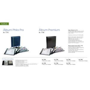 Álbum + folhas "Premium" Nr. 7738-1