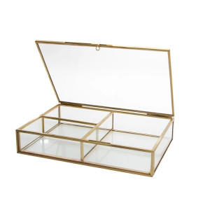 Caixa  de vidro rectangular Grande