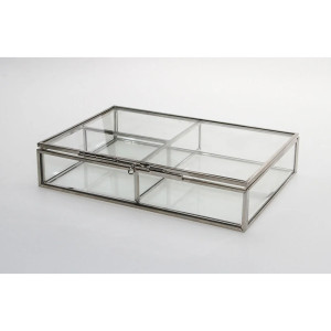 Caixa  de vidro rectangular Grande