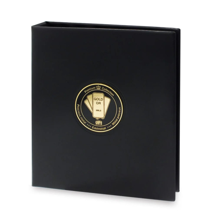 Álbum Premium para barras de Ouro