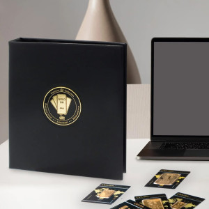 Álbum Premium para barras de Ouro