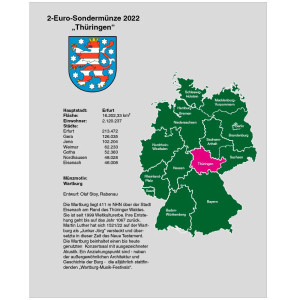 Folha TOPset 2€ Alemanha - Schleswig-Holstein (7821-17)