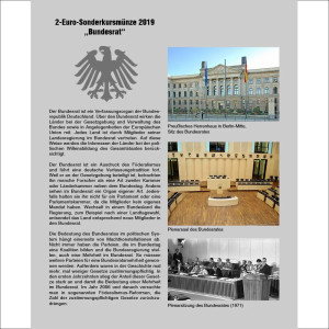 Folha TOPset 2€ Alemanha - Bundesrat  (7821-14)