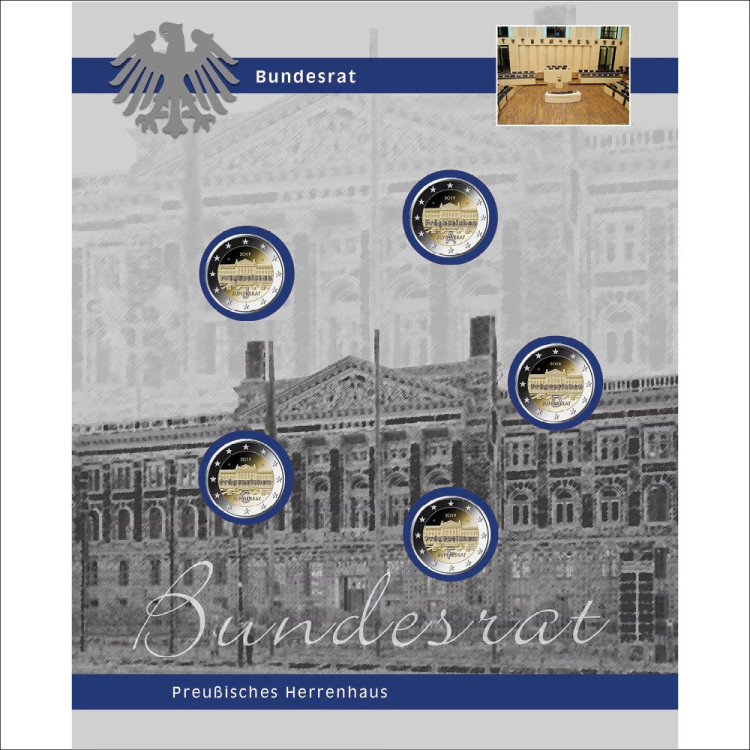 Folha TOPset 2€ Alemanha - Bundesrat  (7821-14)