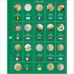 Folha Premium para 2 Euro (2002 a 2023)