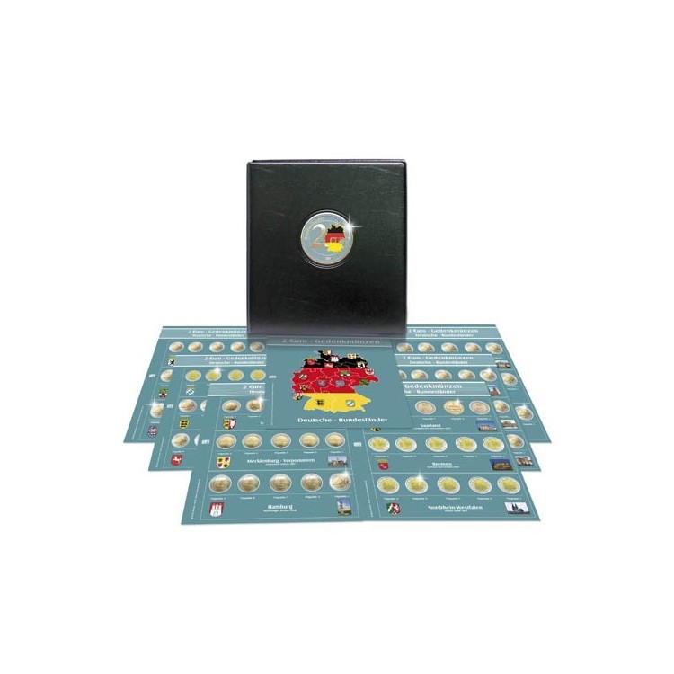 Álbum Premium para 2 Euro Alemanha