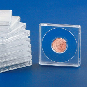Cápsulas quadradas para moedas - Pack de 10